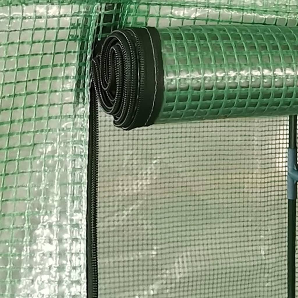 Greenhouse with steel frame 0.5 m² 1x0.5x1.9 m