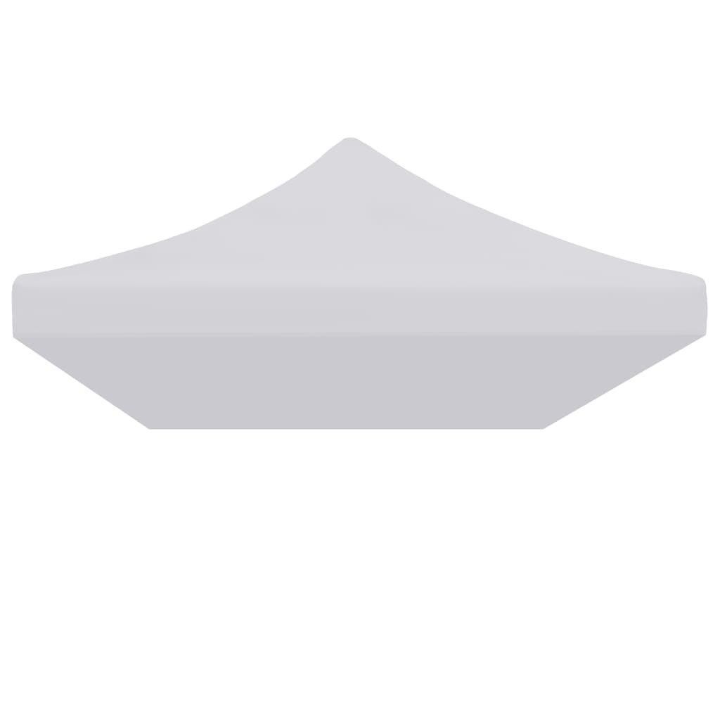 Toit de tente de réception 3x6 m blanc