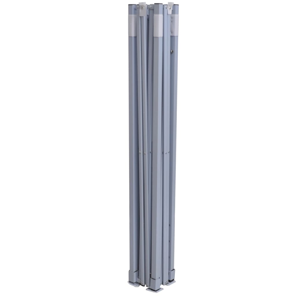 Professional Party Tent Foldable 2×2 m Steel Cream