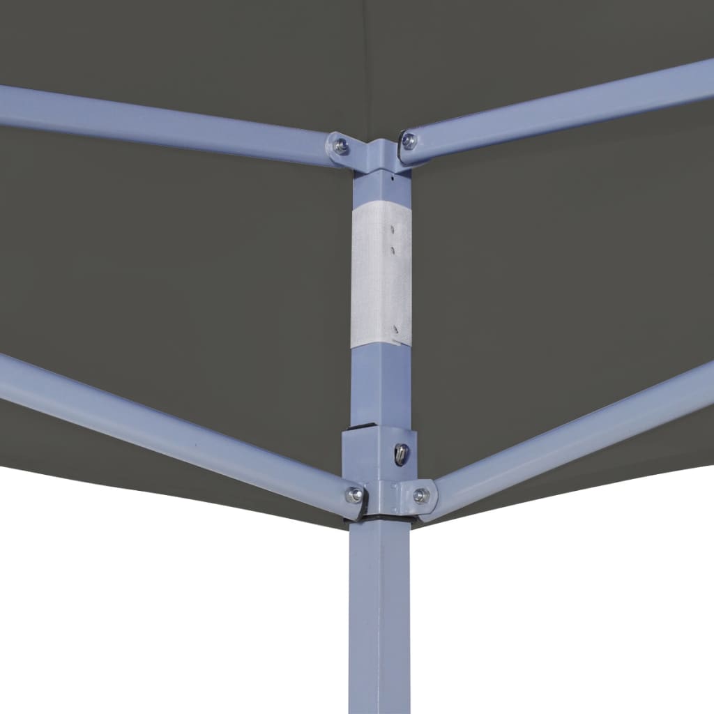 Professional Party Tent Foldable 2×2 m Steel Anthracite