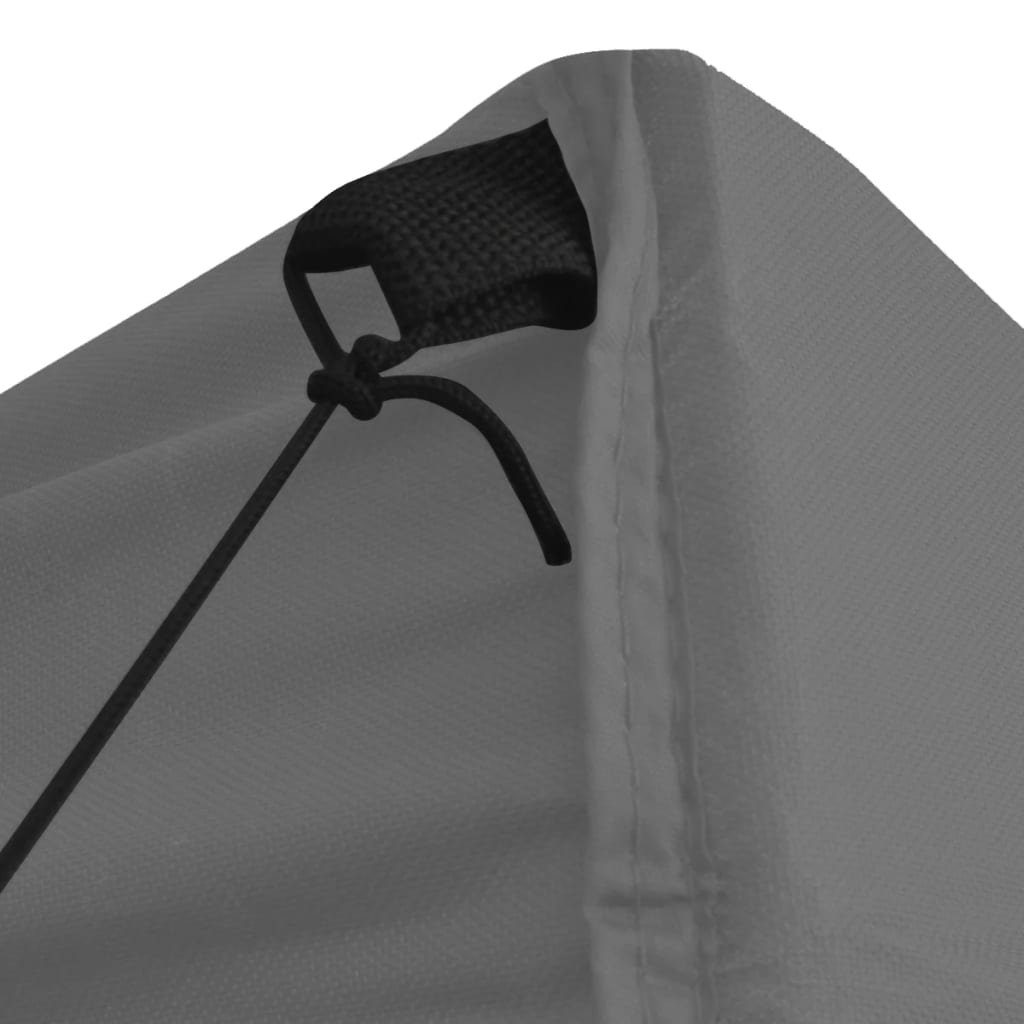 Professional Party Tent Foldable with 4 Side Walls 2×2m Steel Anthracite