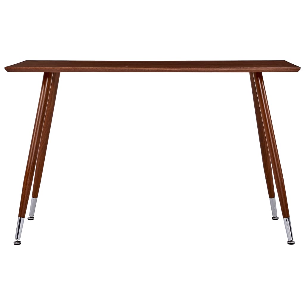 Table à manger marron 120×60×74 cm MDF