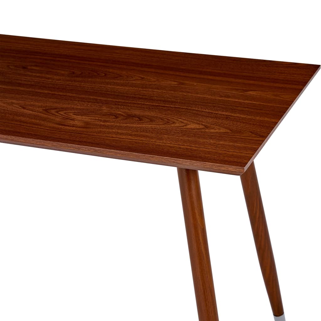 Table à manger marron 120×60×74 cm MDF