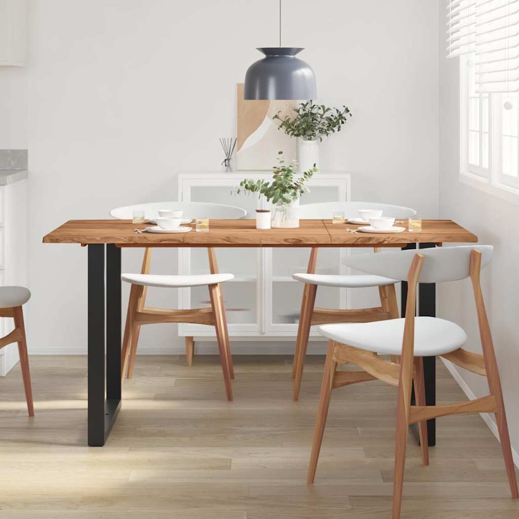 Esstisch 154x80x76 cm Massivholz Akazie