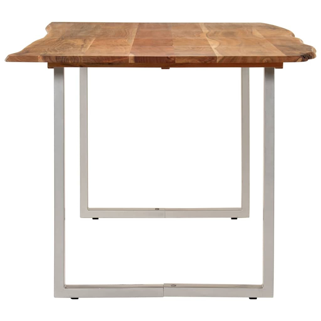 Dining table 180×90×76 cm solid acacia wood