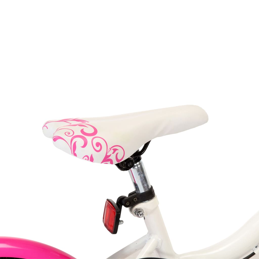 Kinderfahrrad 20 Zoll Rosa und Weiß
