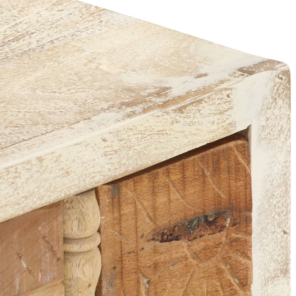 Couchtisch 90x50x35 cm Altholz Massiv
