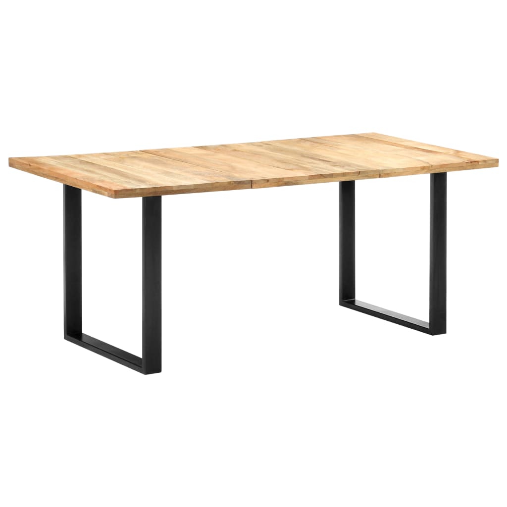 Dining table 180x90x76 cm solid mango wood
