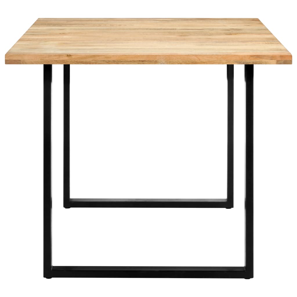 Dining table 180x90x76 cm solid mango wood
