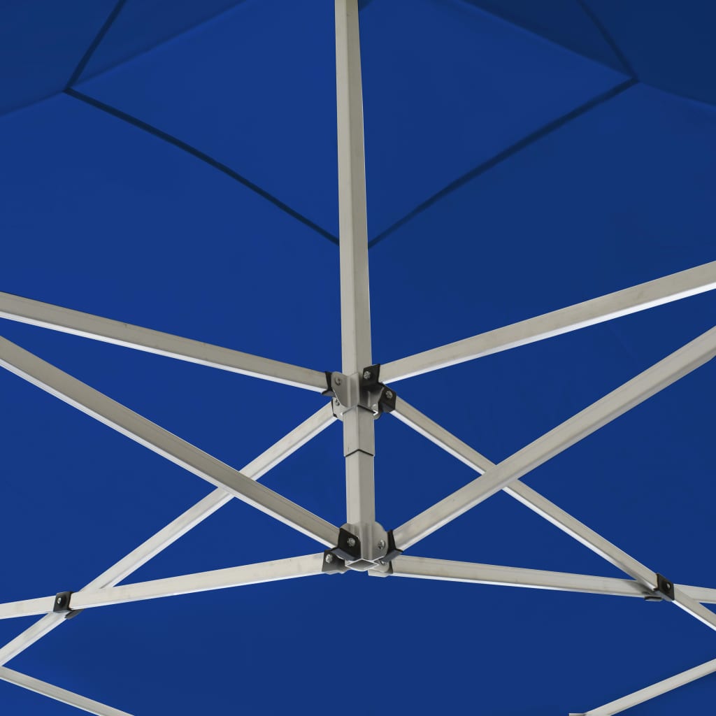 Professional Party Tent Foldable Aluminum 2x2 m Blue