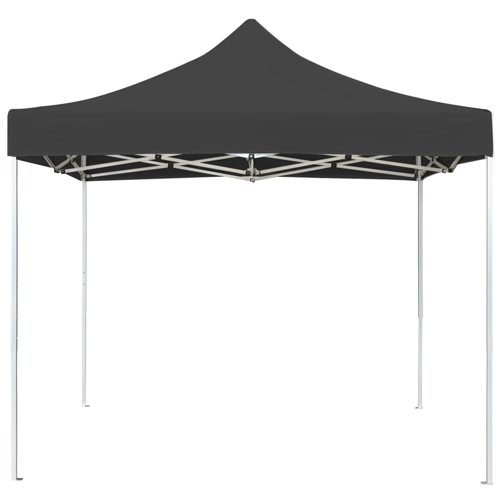 Professional Party Tent Foldable Aluminum 2x2 m Anthracite