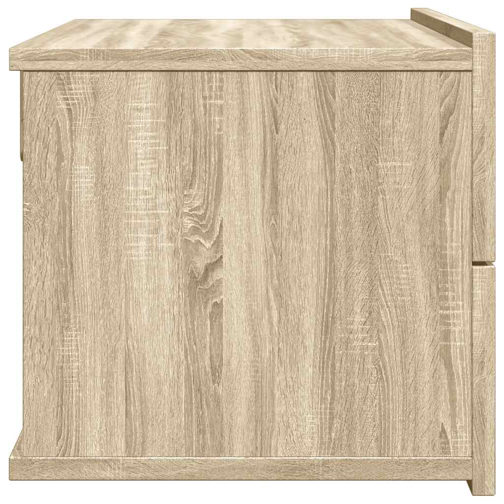 Table de chevet chêne Sonoma 40x30x30 cm en bois