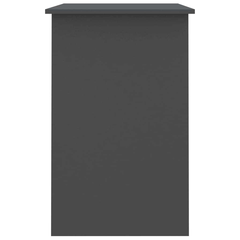 Bureau gris 100x50x76 cm matière bois