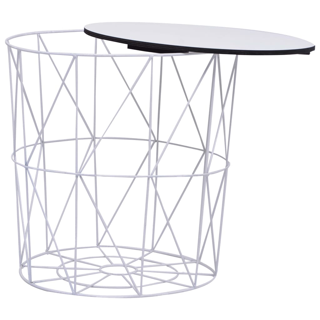 Tables basses 3 pièces. Blanc