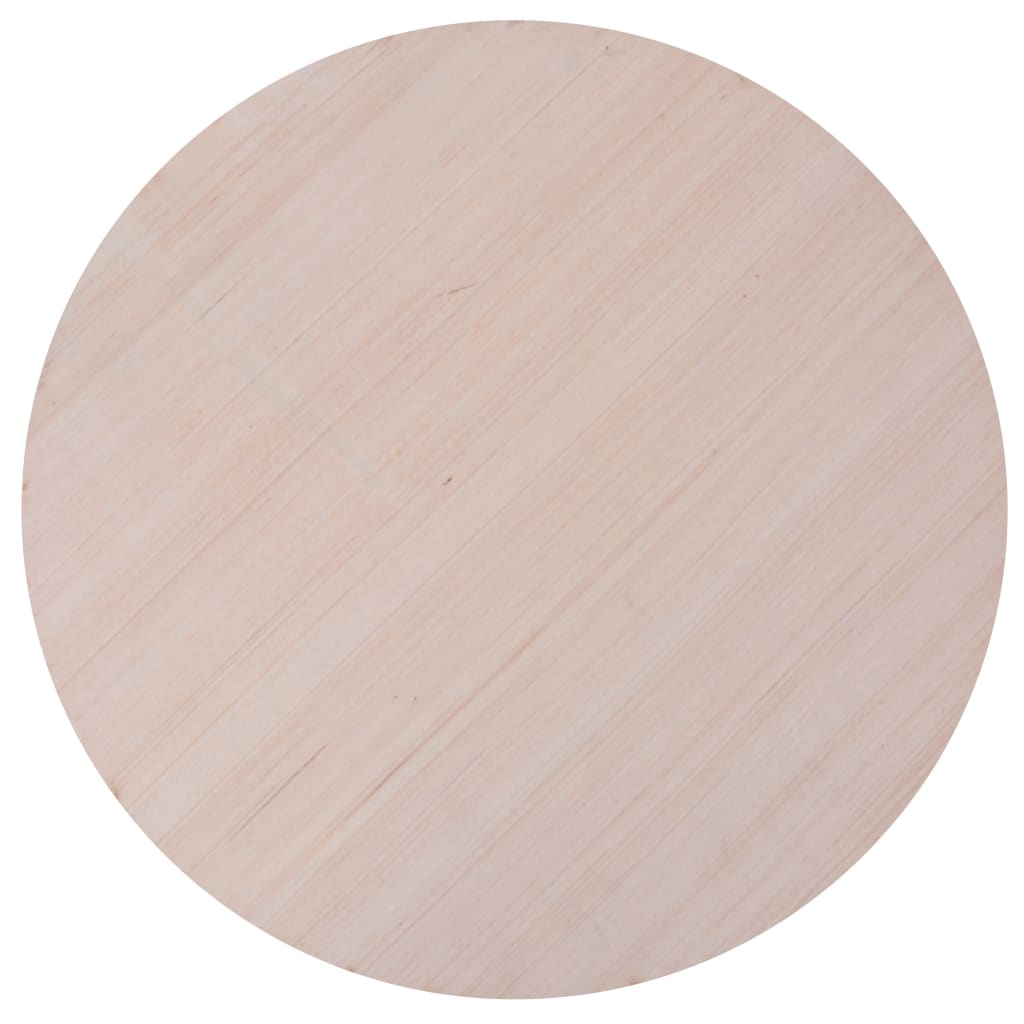 Table basse blanche Ø 47 cm