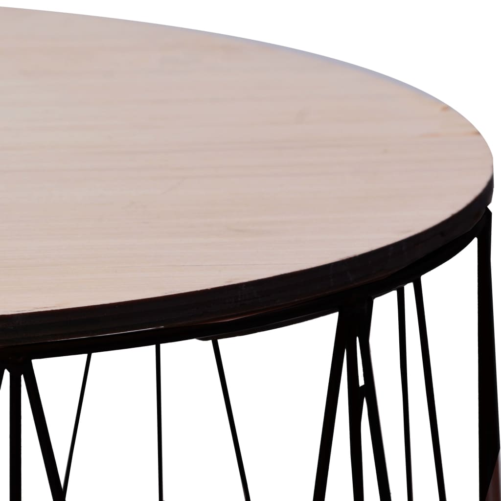 Couchtische 2 Stk. Schwarz