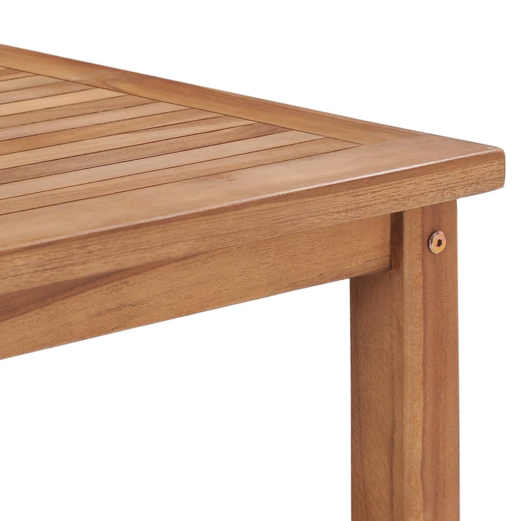 Couchtisch 45x45x45 cm Massivholz Teak