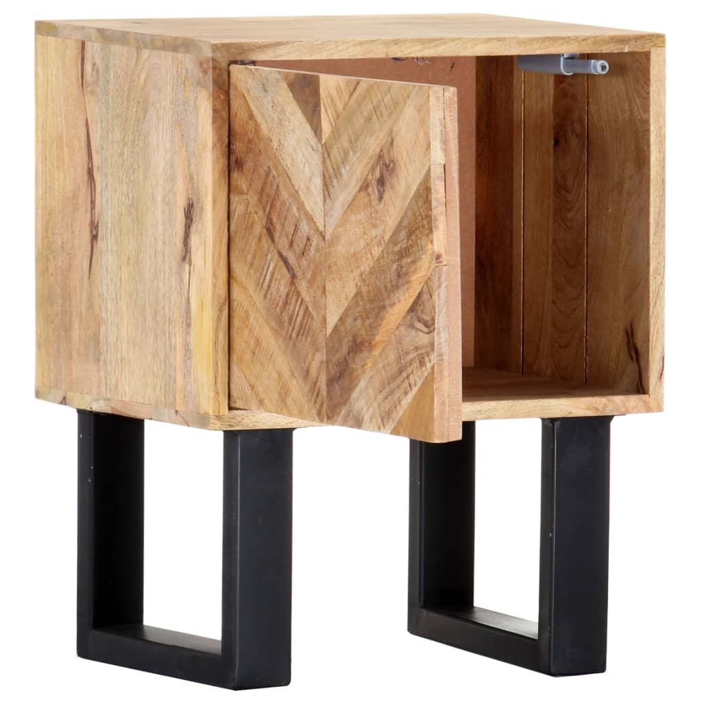 Nachttisch 40 x 30 x 50 cm Massivholz Mango