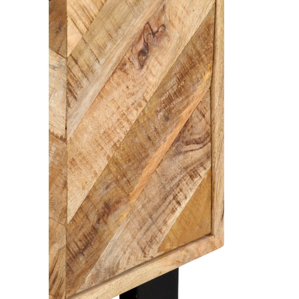 Nachttisch 40 x 30 x 50 cm Massivholz Mango