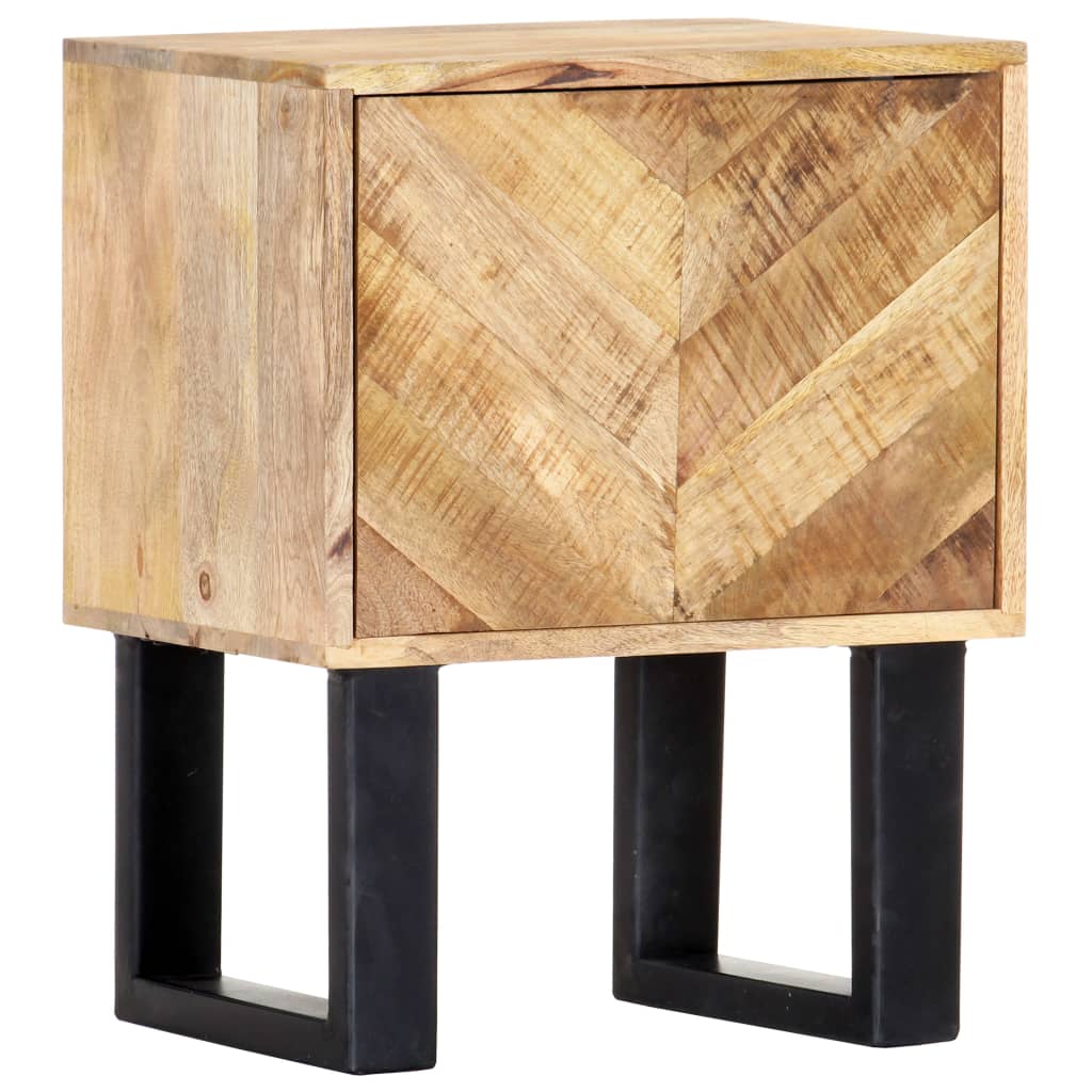 Nachttisch 40 x 30 x 50 cm Massivholz Mango