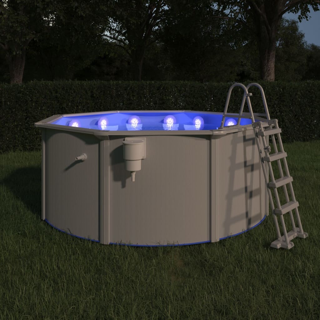 Underwater LED Pool Lamp with Remote Control White