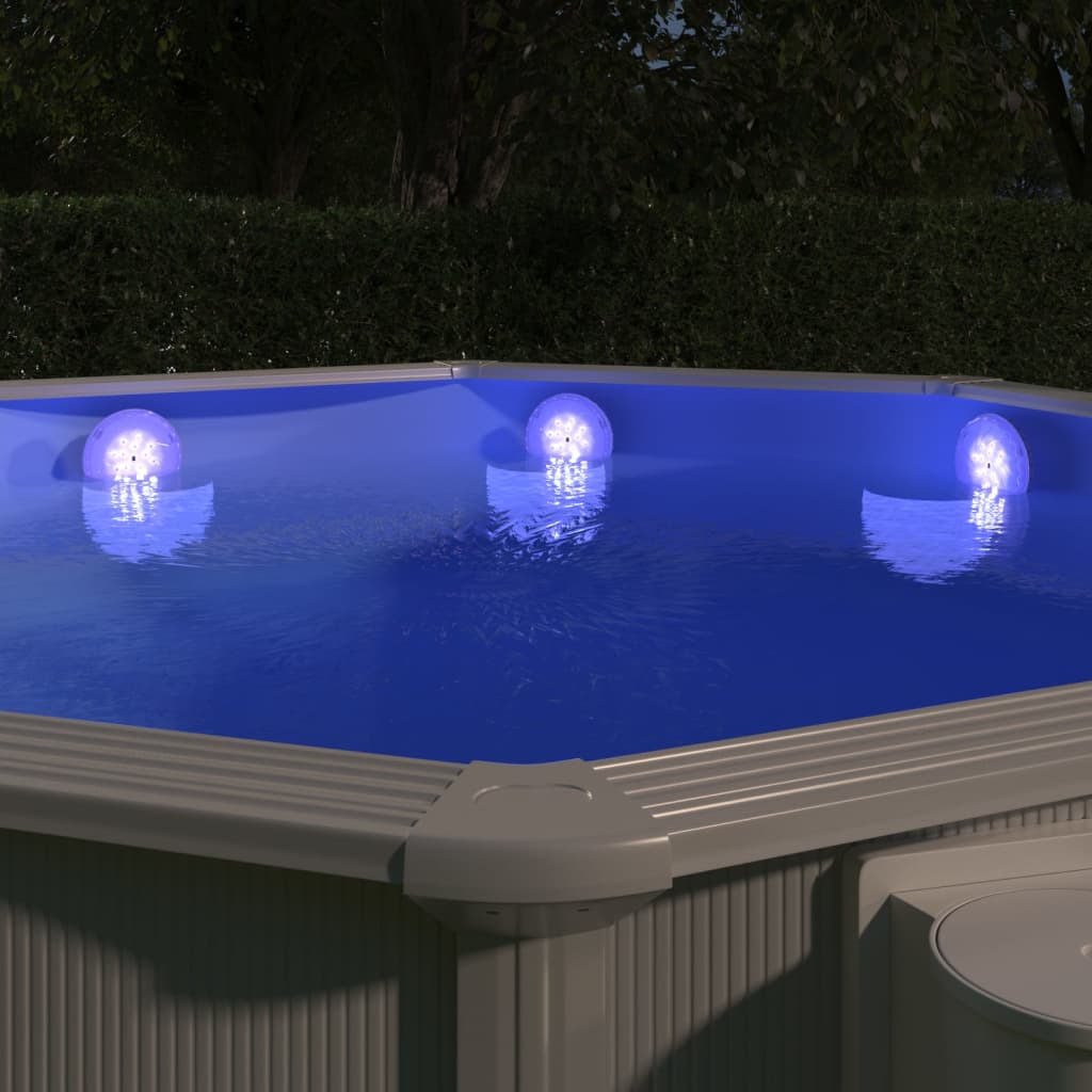 Underwater LED Pool Lamp with Remote Control Multicolor