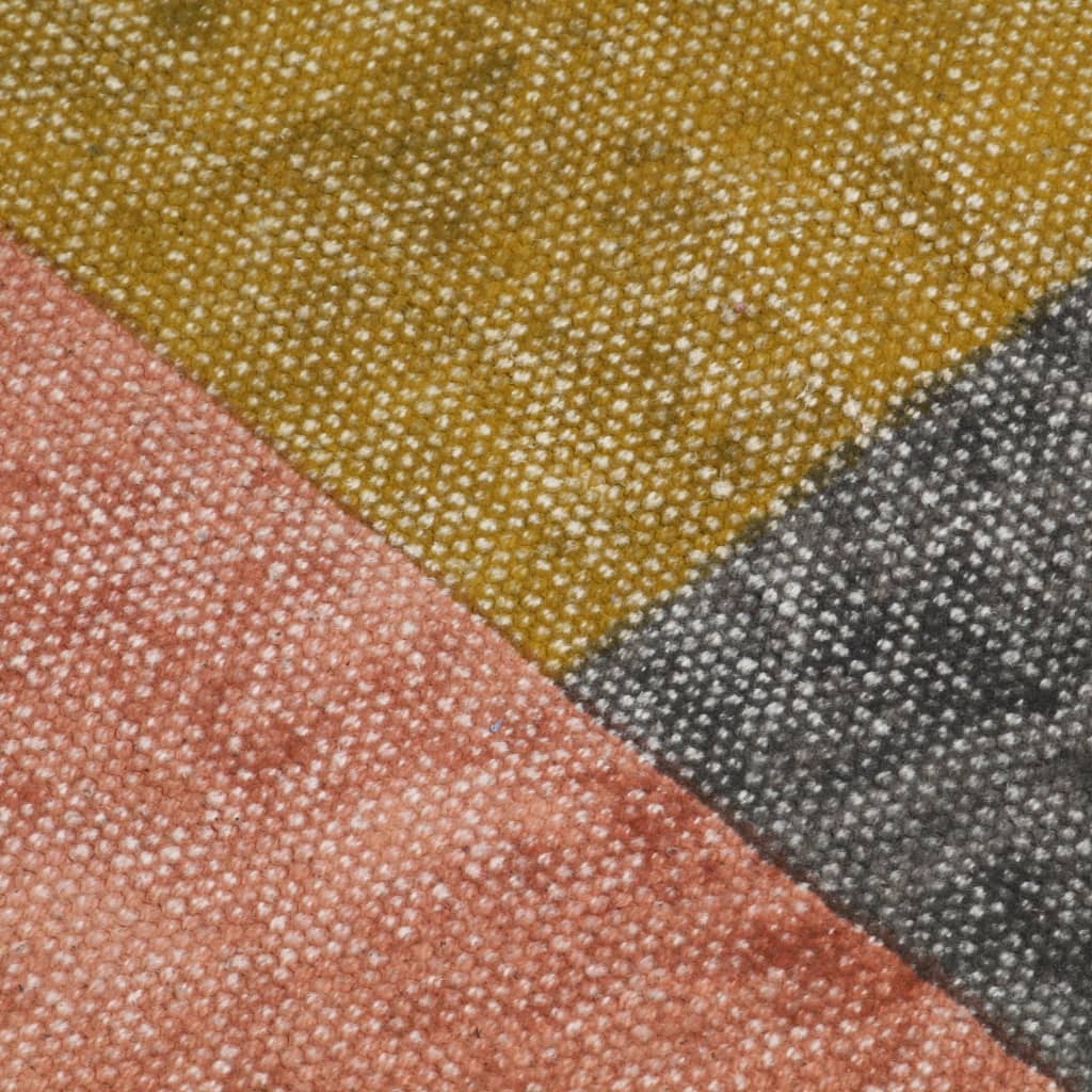 Kelim-Teppich Handgewebt Baumwolle 120×180 cm Bedruckt