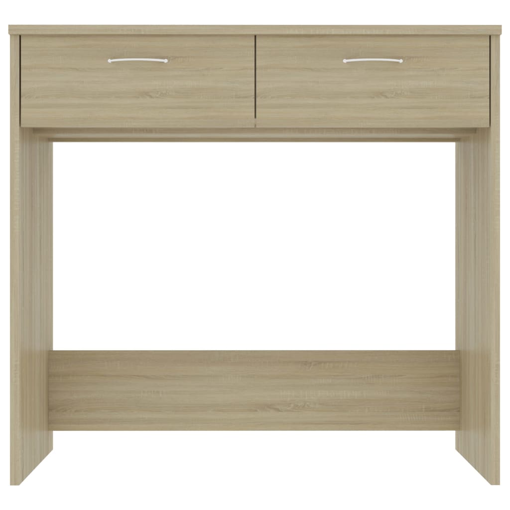 Desk Sonoma Oak 80x40x75 cm Wood Material