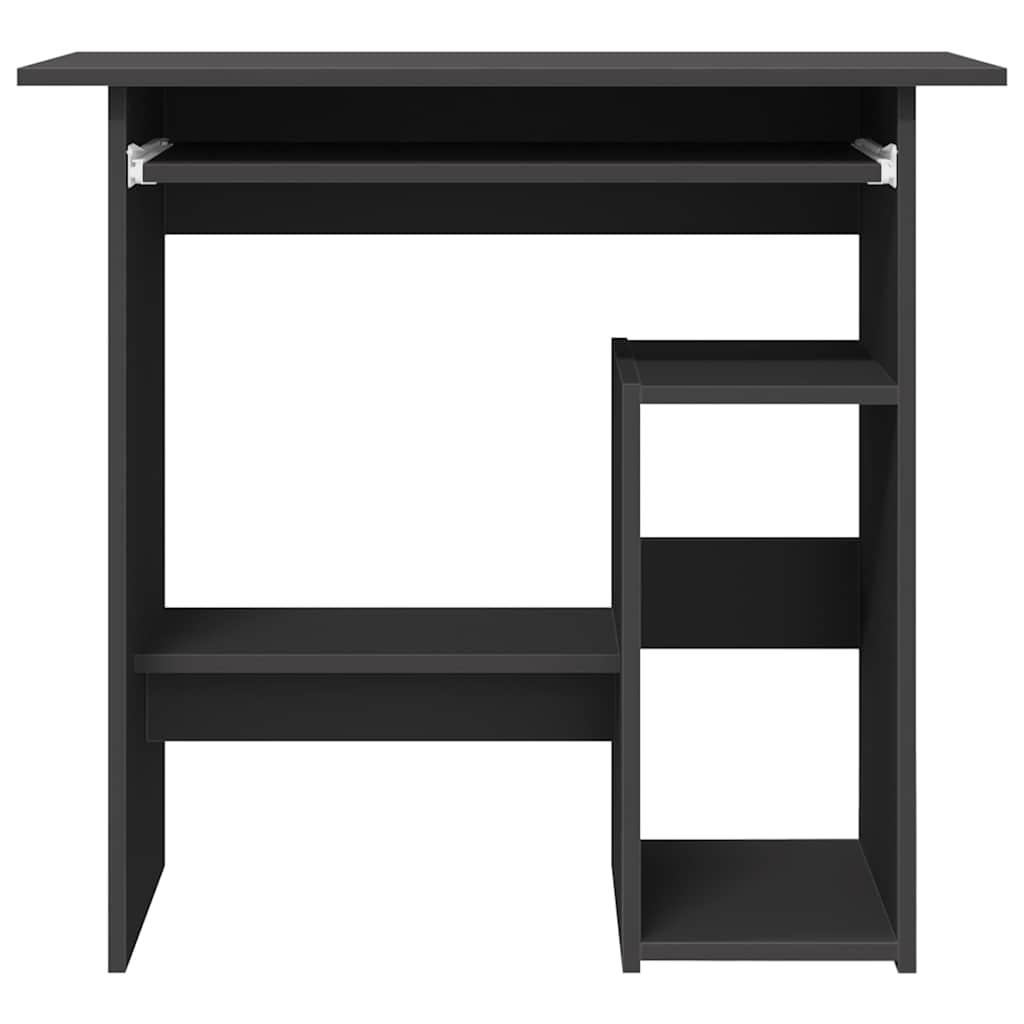 Schreibtisch Grau 80x45x74 cm Holzwerkstoff