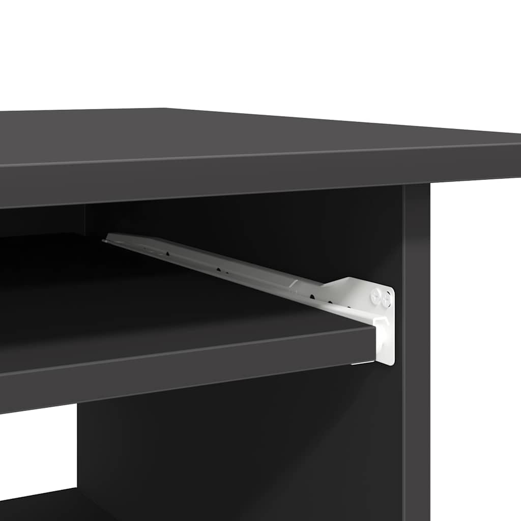 Schreibtisch Grau 80x45x74 cm Holzwerkstoff