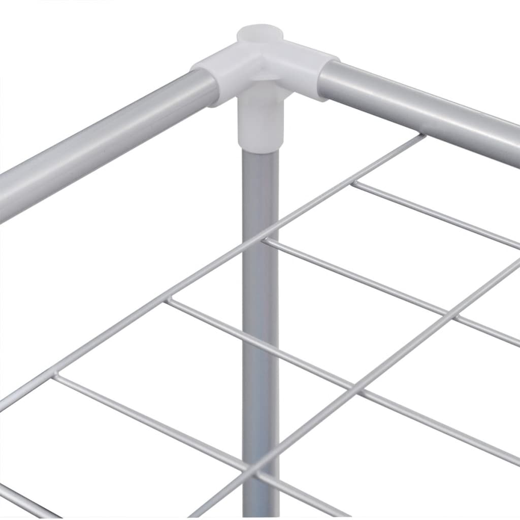 2-compartment laundry basket 2 pcs. with drying rack