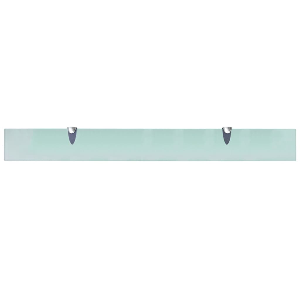 Schweberegale 2 Stk. Glas 90x10 cm 8 mm