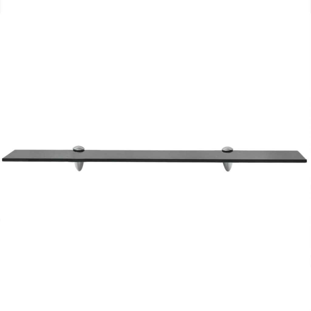 Étagères flottantes, lot de 2, verre 70 x 10 cm, épaisseur 8 mm