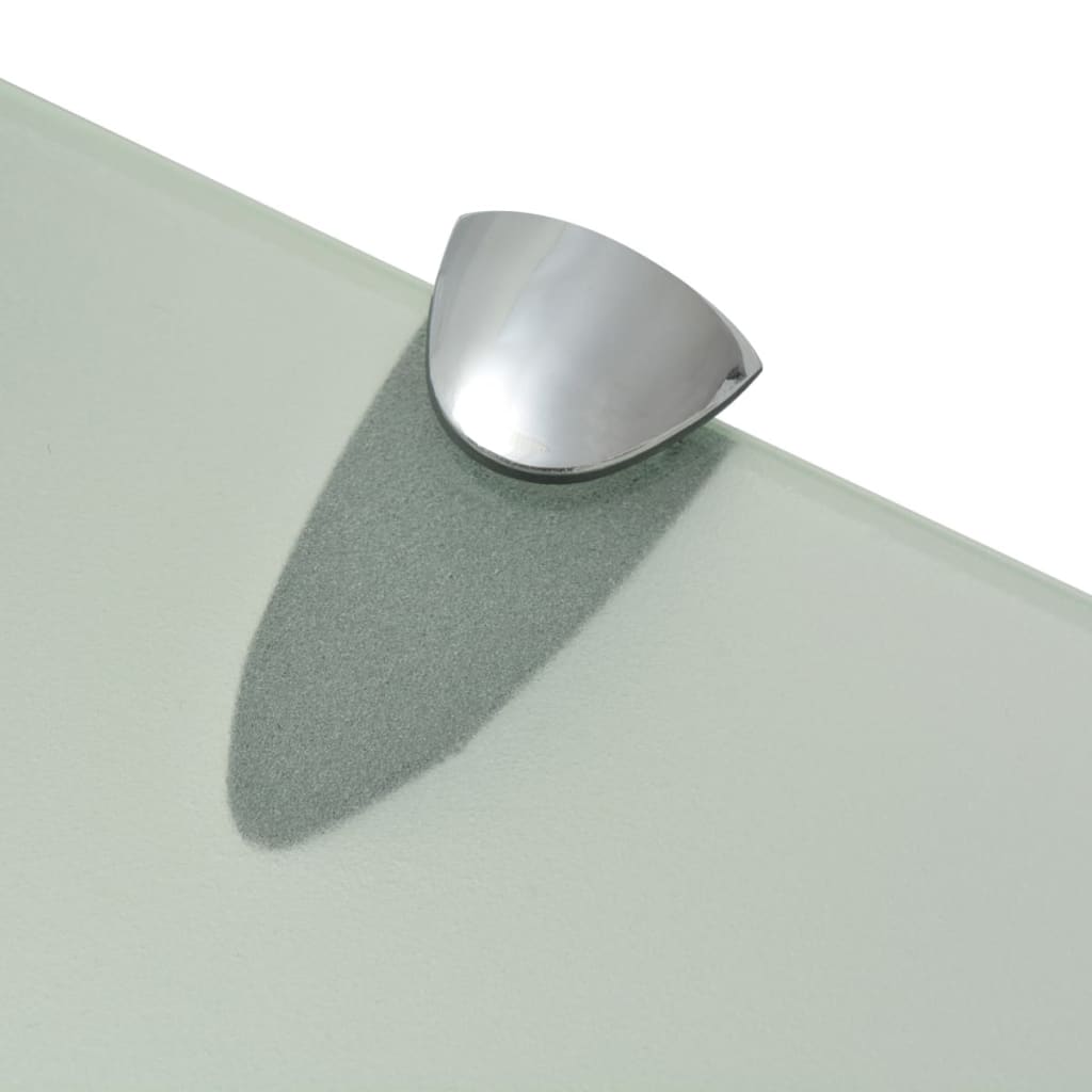 Schweberegale 2 Stk. Glas 50x10 cm 8 mm