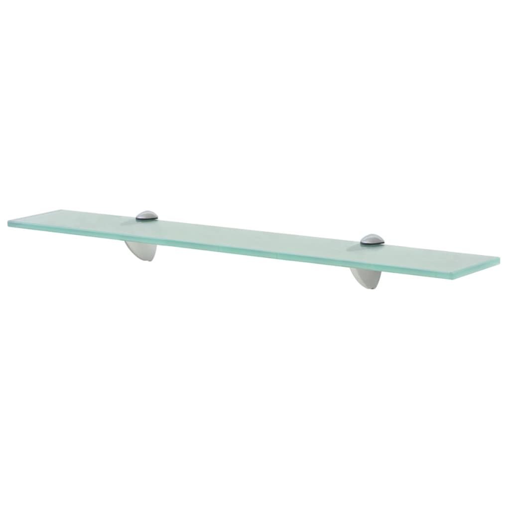 Étagères flottantes, lot de 2, verre 60 x 20 cm, épaisseur 8 mm