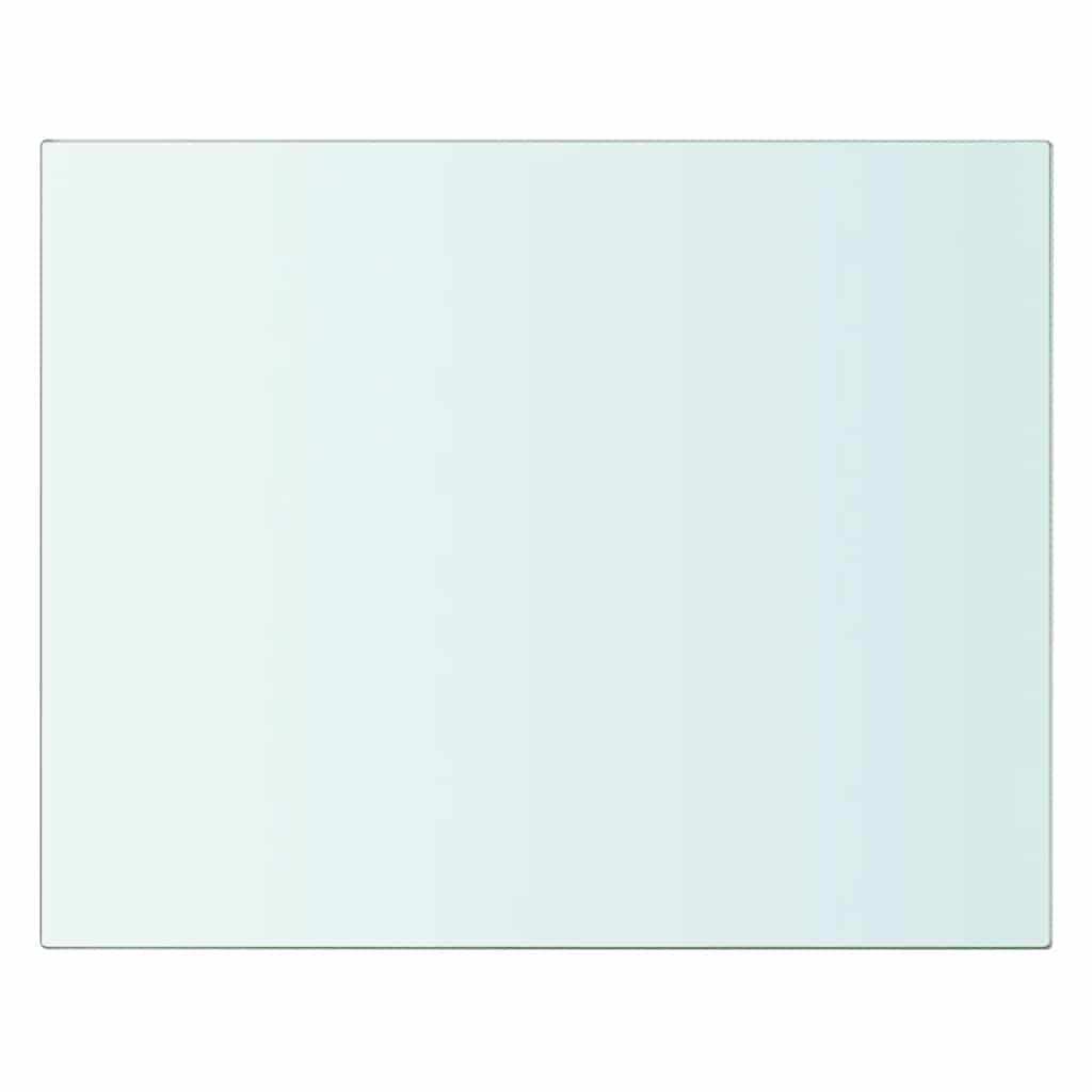 Regalböden 2 Stk. Glas Transparent 20x20 cm