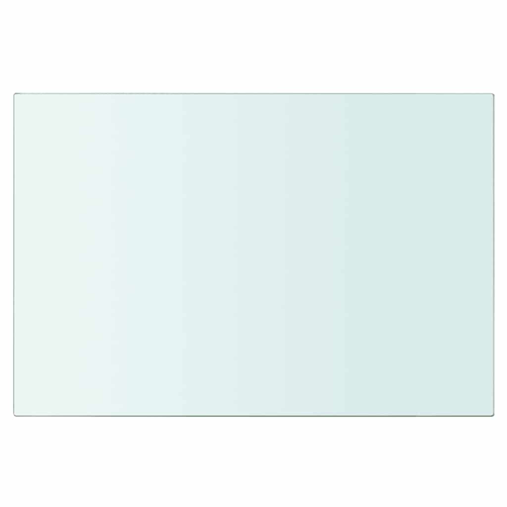 Regalböden 2 Stk. Glas Transparent 30x15 cm