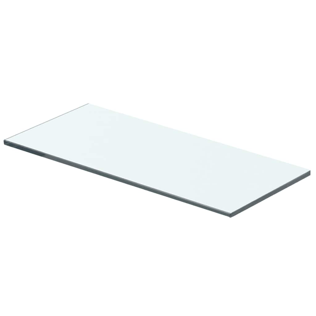 Regalböden 2 Stk. Glas Transparent 40x12 cm