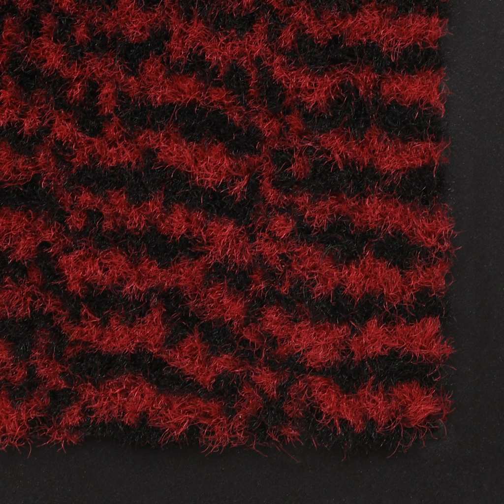 Schmutzfangmatten 2 Stk. Rechteckig Getuftet 120x180cm Rot