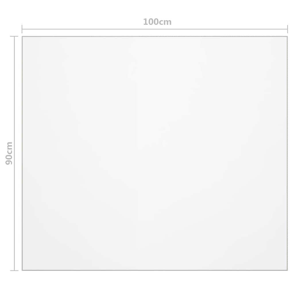 Tischfolie Matt 100x90 cm 1,6 mm PVC
