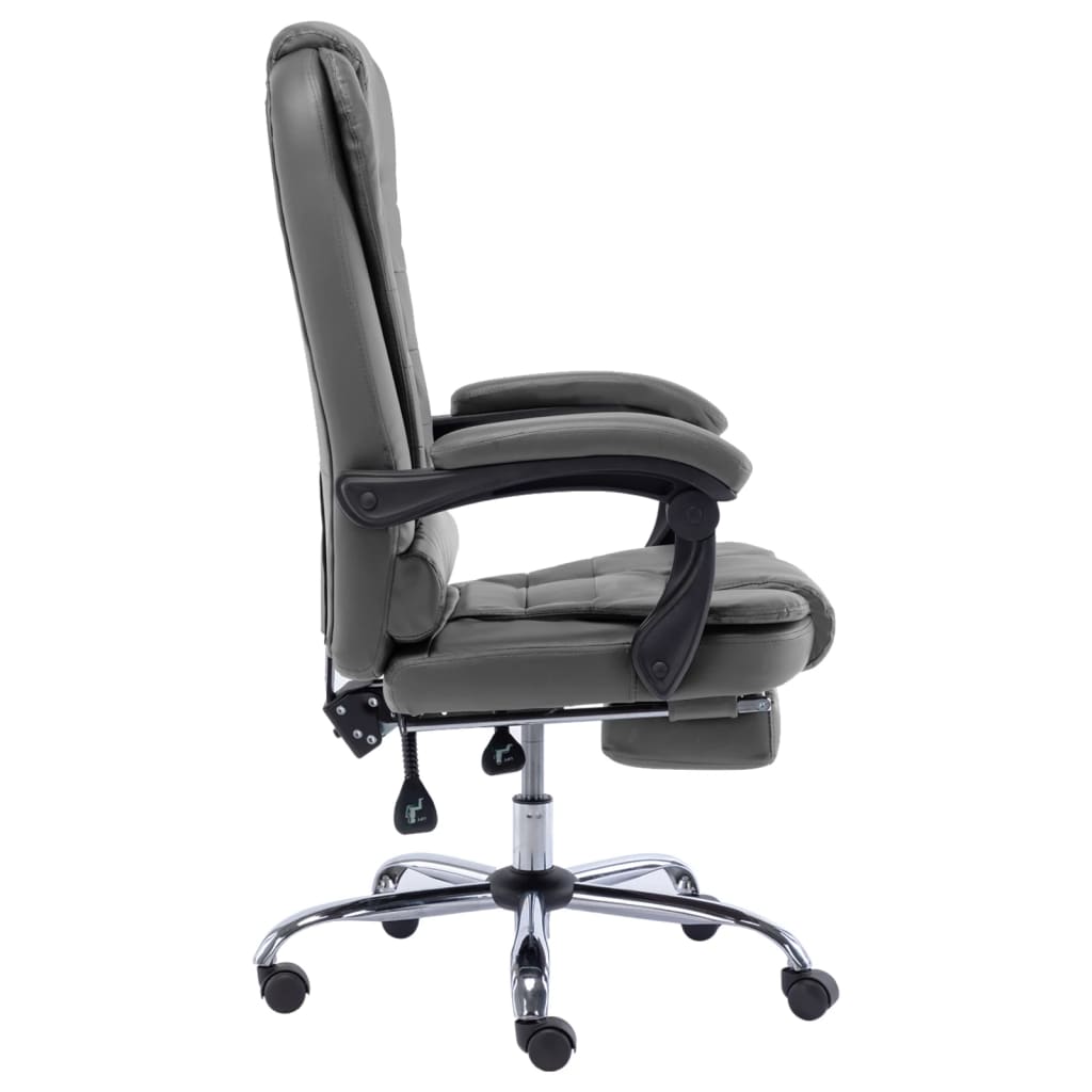 Bürostuhl Anthrazit Kunstleder