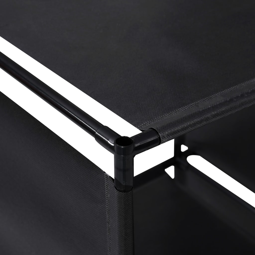 Step shelf 130×45×170 cm fabric
