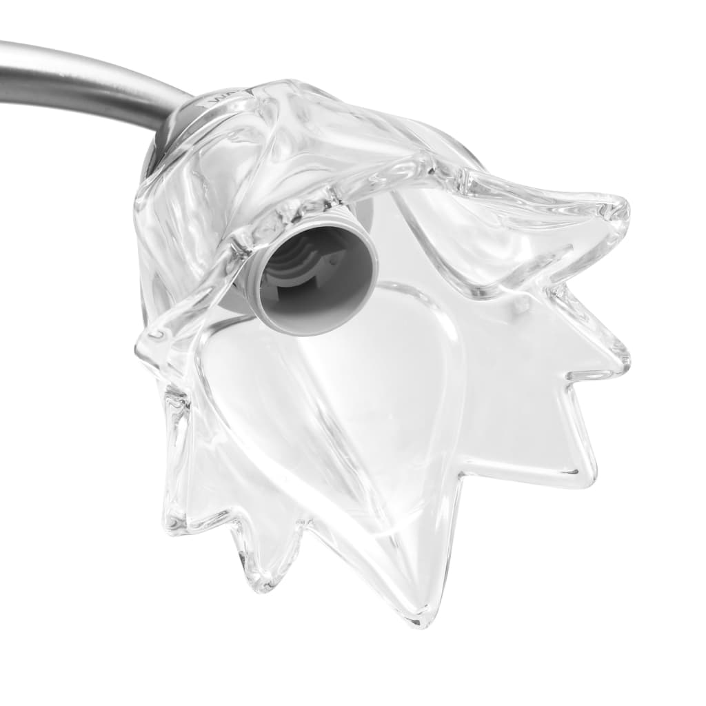 Ceiling light with glass shades for 3 E14 bulbs
