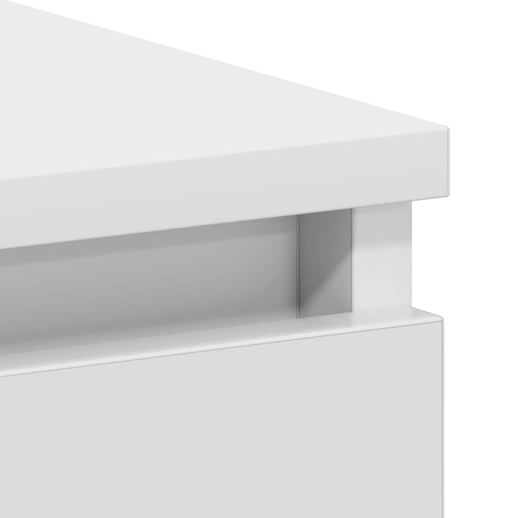 Bureau blanc 90x45x76 cm en bois