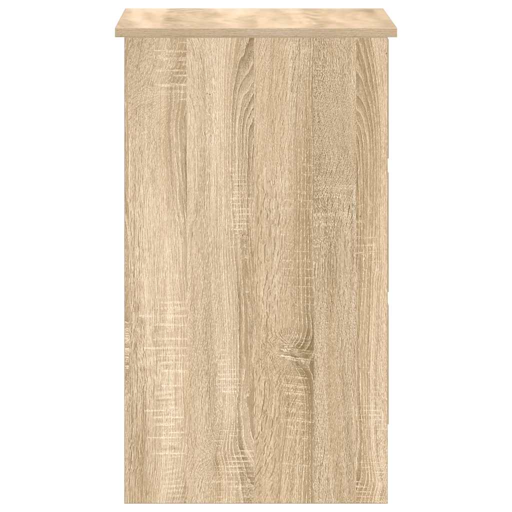 Desk Sonoma Oak 90x45x76 cm Wood Material