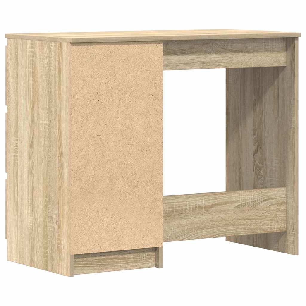 Desk Sonoma Oak 90x45x76 cm Wood Material