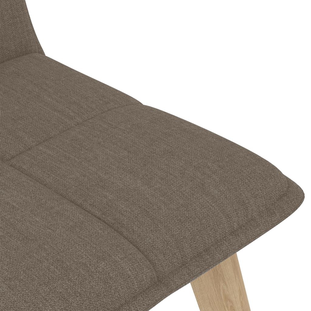 Esszimmerstühle 4 Stk. Taupe Stoff