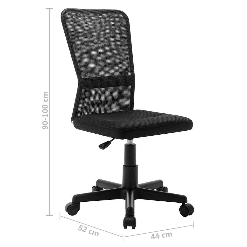 Bürostuhl Schwarz 44x52x100 cm Netzgewebe