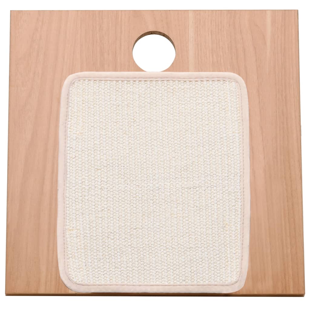 Katzen-Kratz-Dreieck mit Sisal-Kratzmatten 40 cm