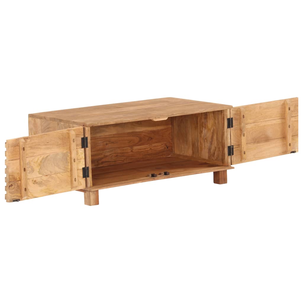 Couchtisch 90x50x40cm Massivholz Mango